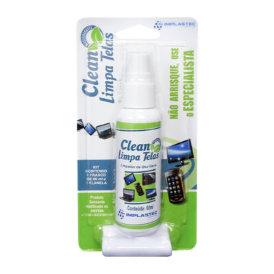 Clean Limpa Telas 60ml Com Flanela Site